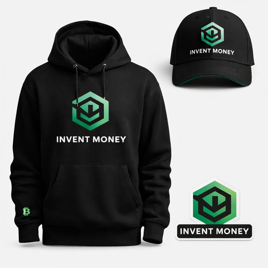 angelica_putri's tweet image. Not corporate. Not cringe.
This is Invent Money streetwear.
Black-on-black hoodie. Clean cap. Die-cut sticker.
Minimal. Bold. Built for people who actually believe in the future of money.
I’d wear this anywhere.
@inventmoneyapp
#InventMoney #Web3 #CryptoCulture #Streetwear