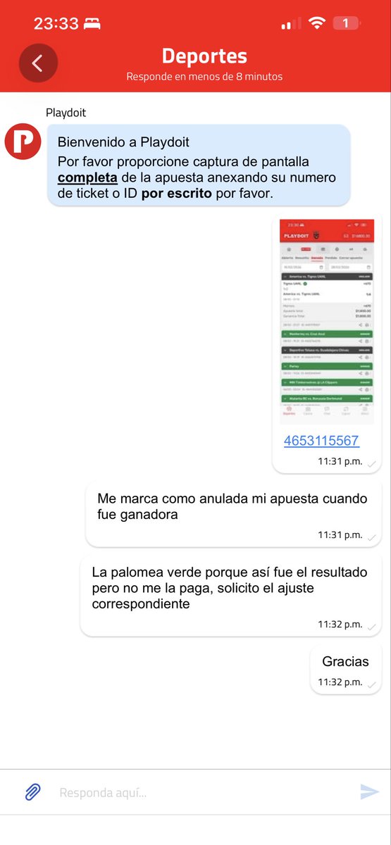 sergeheredia's tweet photo. @picksdepolo Deben de pagar, si es error de momio no es problema nuestro, es un error de su plataforma. Se apuesta en vivo y el riesgo de perder es el mismo al de ganar como en cualquier apuesta no? https://t.co/HshiFdQjP4