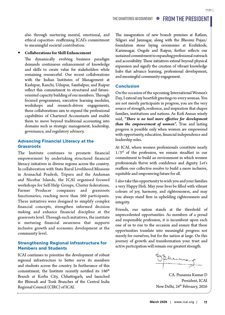 Institute of Chartered Accountants of India - ICAI tweet media