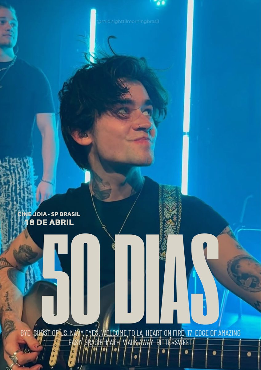 Midnight Til Morning Brasil tweet media