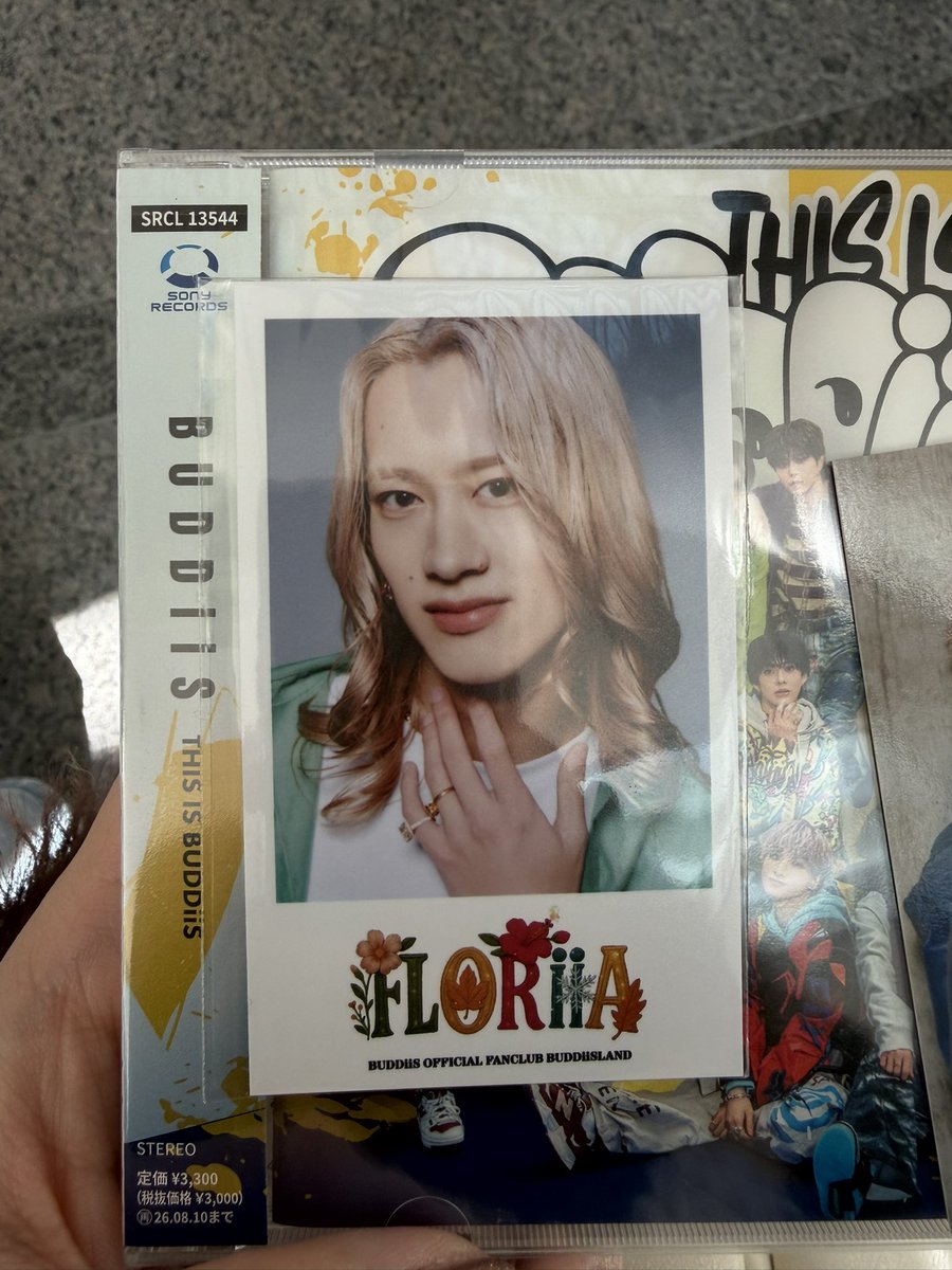 BUDDiiS 会員限定抽選会 C賞 チェキ風ミニフォト 譲：MORRIE 求：SHOOT