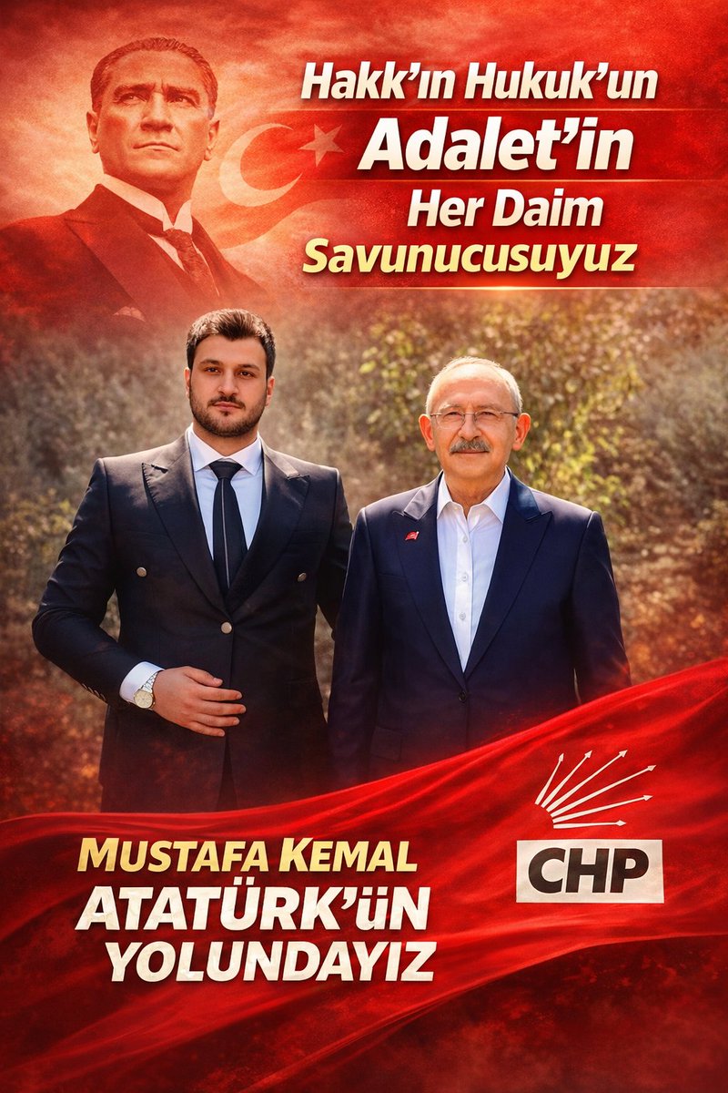 Kanımın Son Damlasına Kadar Bu Yolda Yürürken Başım Dik Yüreğim Seninle 
Lider Kemal Kılıçdaroğlu 
<a href="/kilicdarogluk/">Kemal Kılıçdaroğlu</a> <a href="/herkesicinCHP/">CHP 🇹🇷</a>