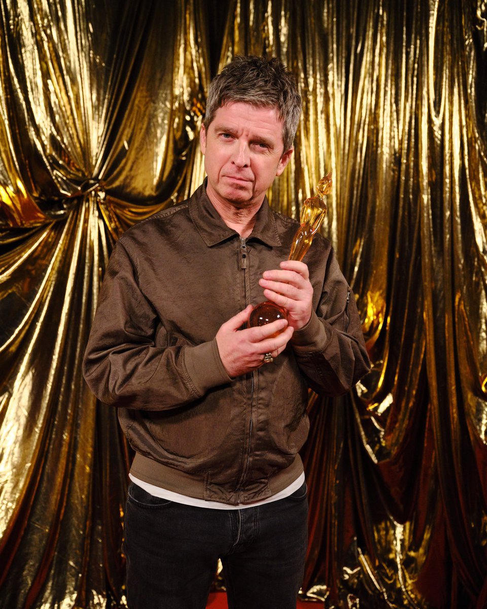 OasisPlanet_'s tweet photo. The one and only Noel Gallagher 

#Brits2026 https://t.co/mH98fsthxz