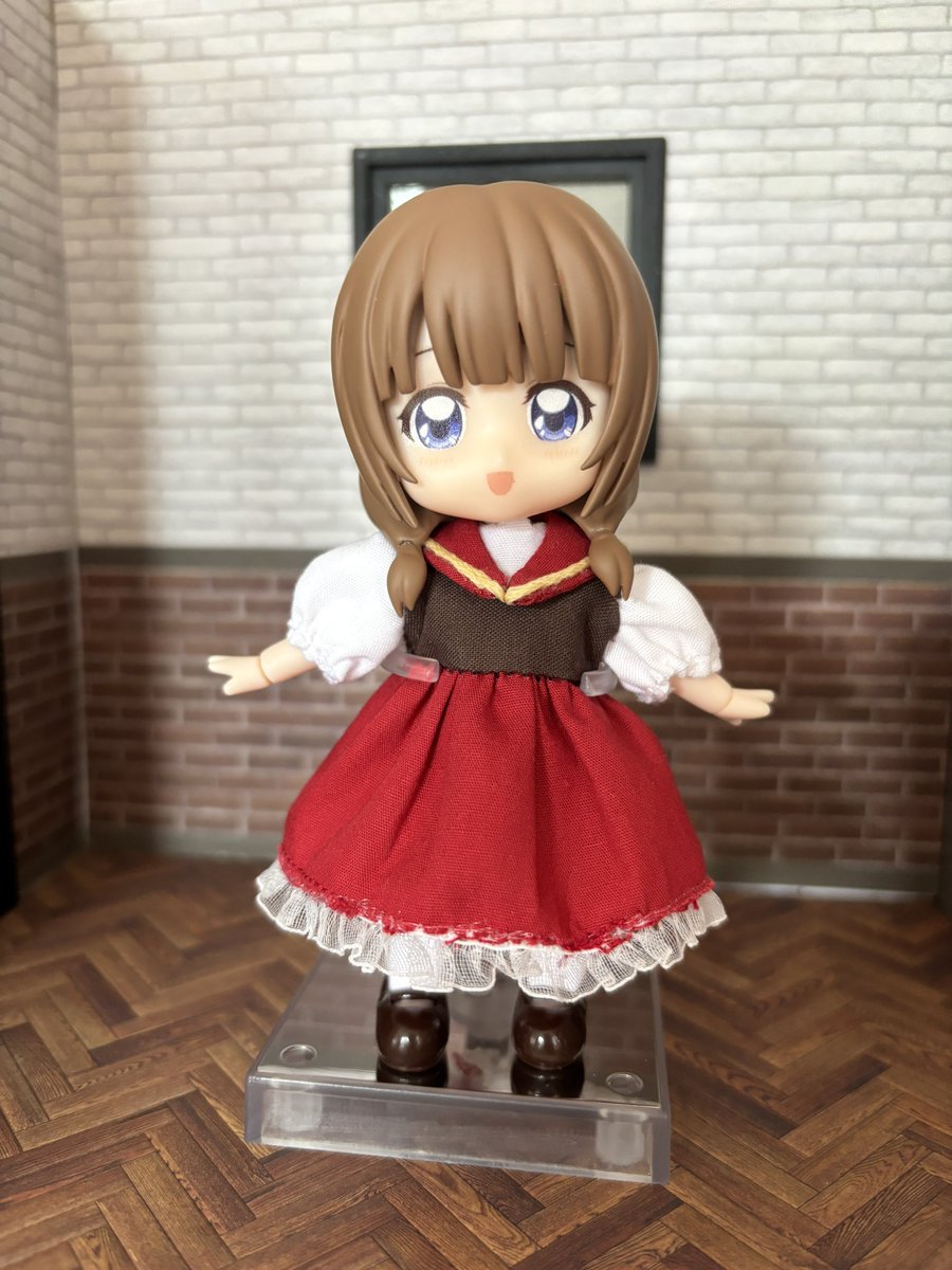 本日ユフィちゃんドール完成しました〜！
めちゃめちゃ可愛い🥰💕💕