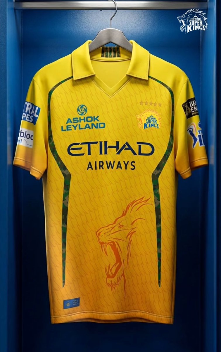 Rate the Jersey out of 10 #WhistlePodu #CSK 📷 @ChennaiIPL