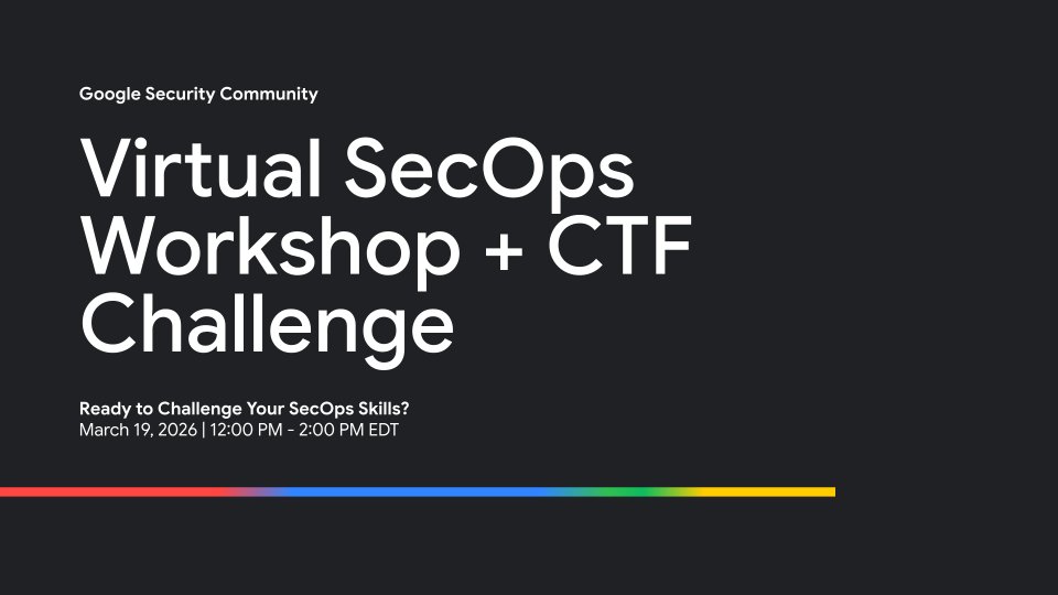 Google Cloud Security tweet media