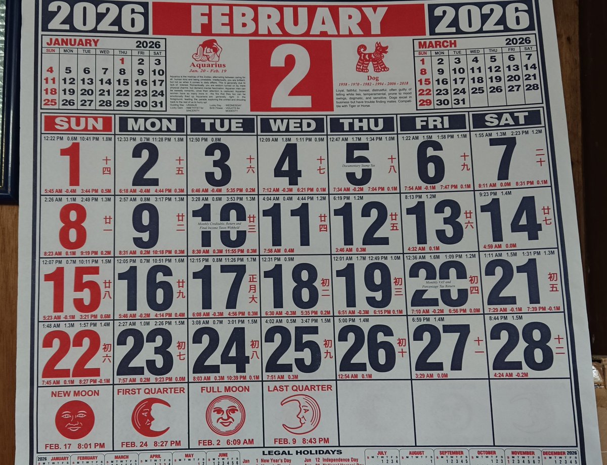 blessdbaltazar's tweet photo. Have you noticed? February and March 2026 are the same
 It's just that March has 29, 30, and 31. Therefore we are having two consecutive Friday the 13th. 🫣☺️ https://t.co/6KnZVliVv1