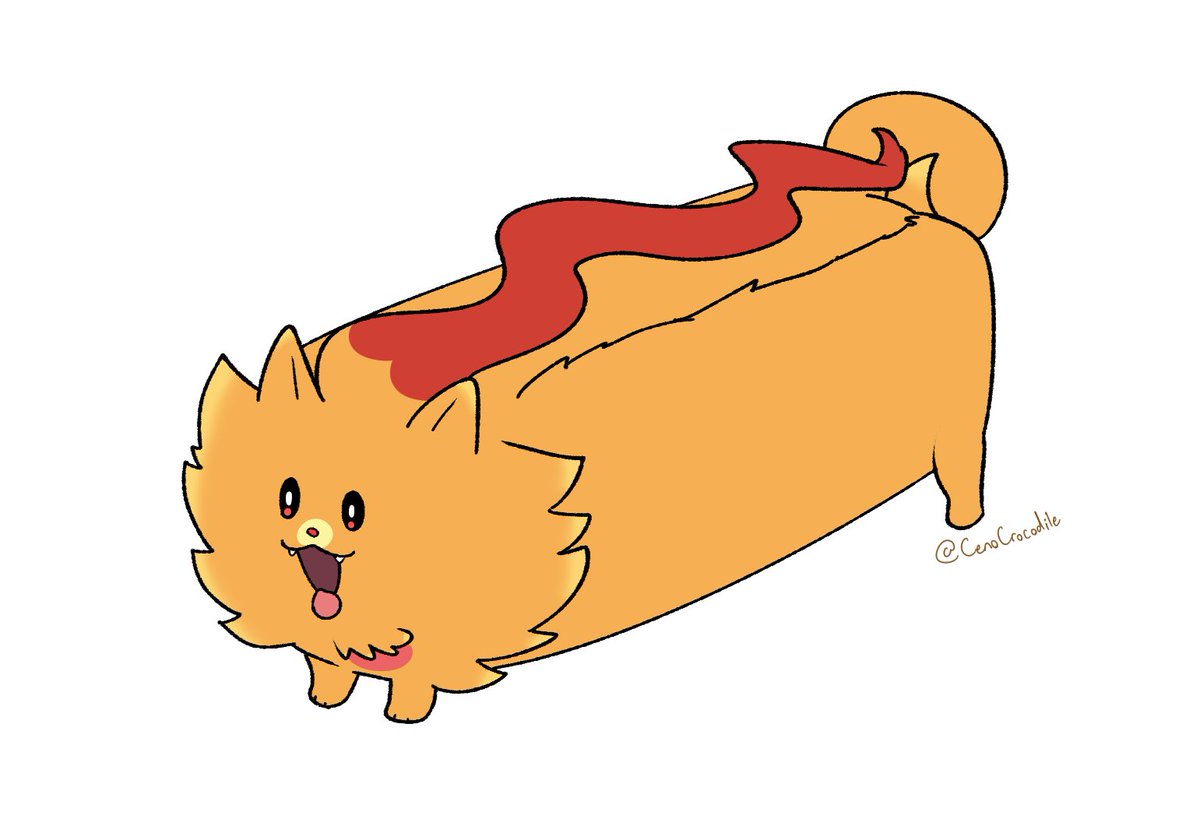 Super sneak peek at Pombon evolving into HotDog 🤭