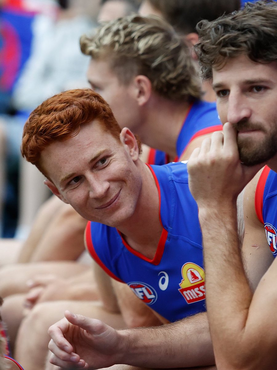 westernbulldogs's tweet photo. get you a teammate that looks at you like this 😍 https://t.co/IcE0U4fzyq