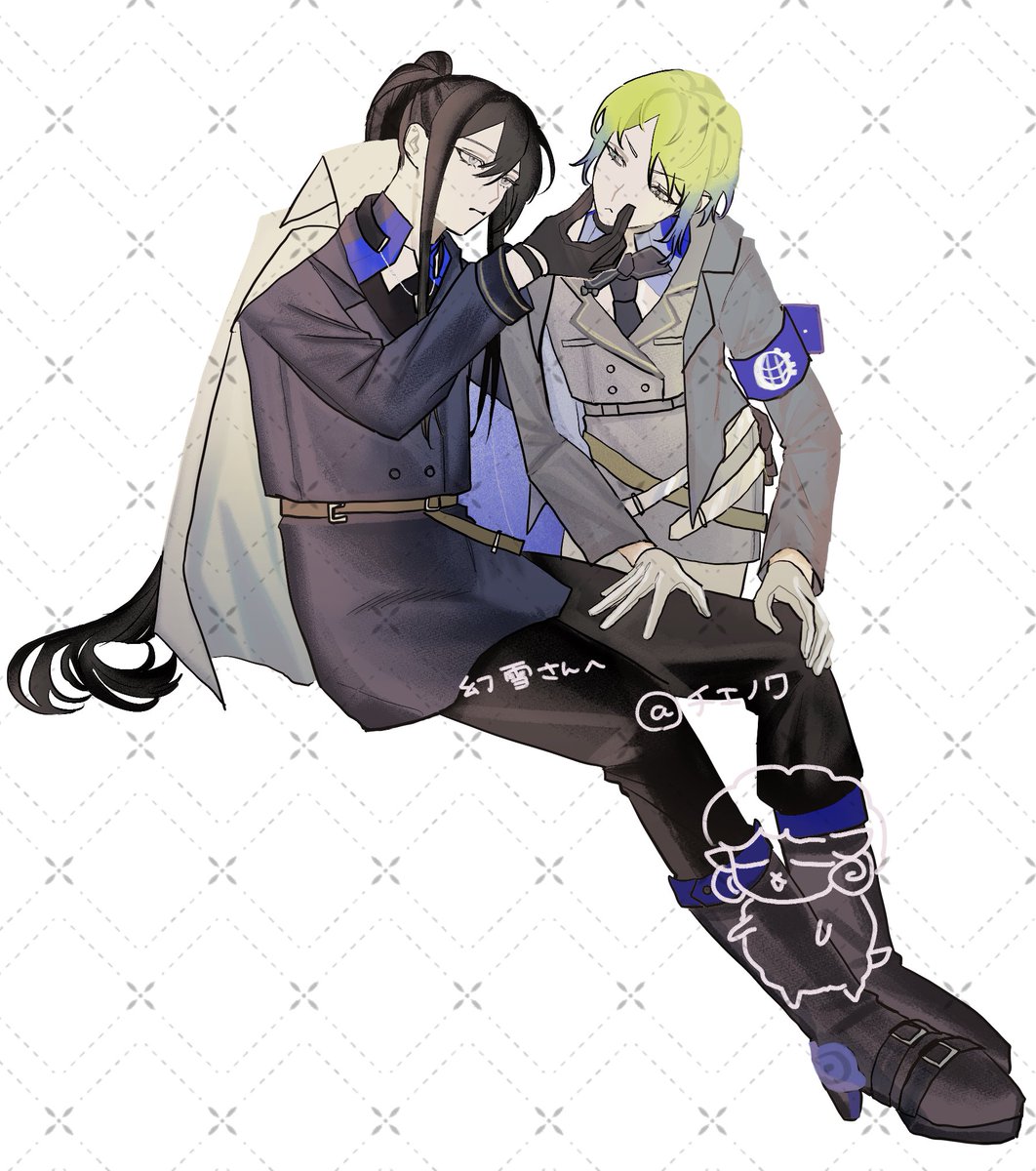 hologlamb's tweet photo. #skeb 納品しました！ラフもpsdファイルに入れました！ https://t.co/vOy9ldf1wj
