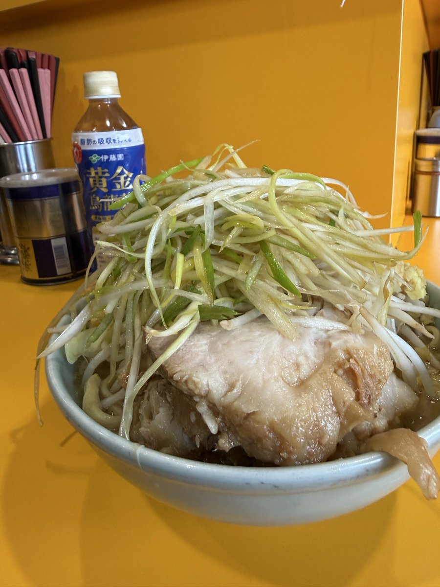 ラーメン二郎 八王子野猿街道店2 確定申告が終わったので野猿六連荘