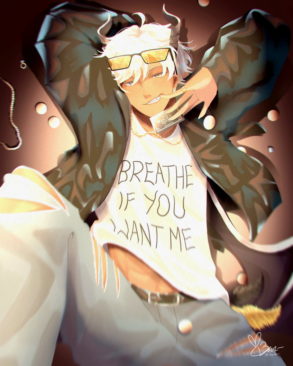 Rare Mammon art from me

#obeyme #obeymemammon