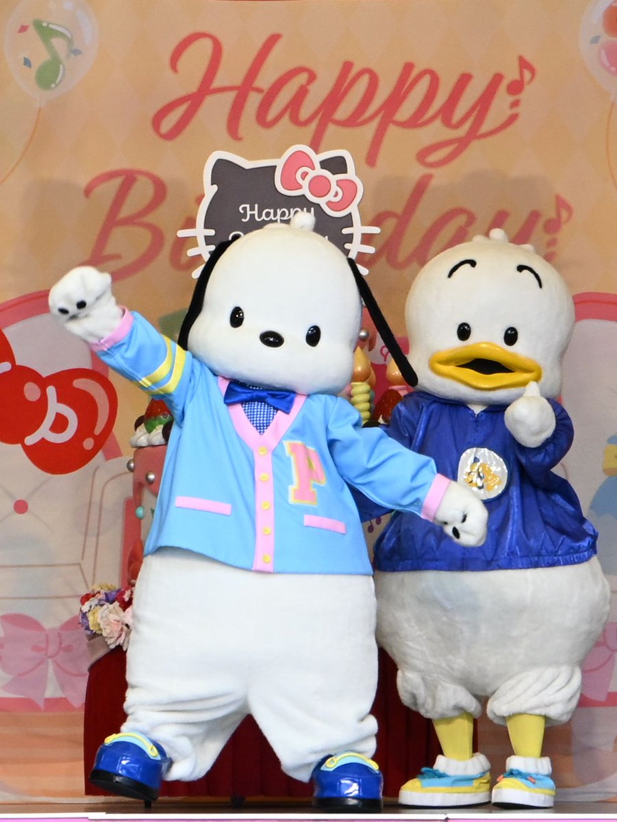 ポチャッコ、誕生日おめでとうー！🎂
（1日遅れでごめんなさい...）

#ポチャッコ
#ハーモニーランド