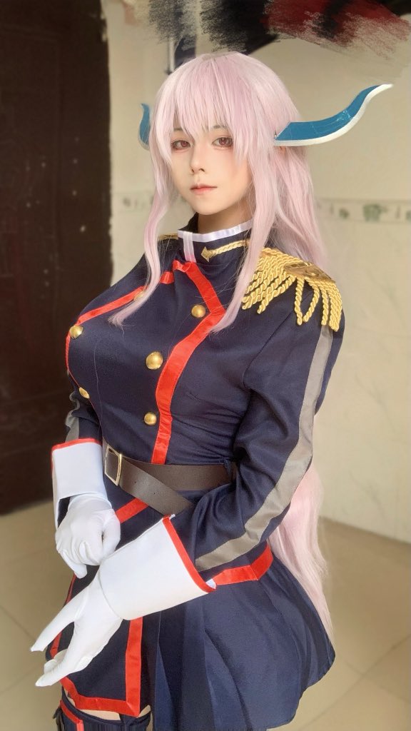Ailaderbol's tweet photo. #魔都精兵のスレイブ2 #cosplay #羽前京香 https://t.co/tY9MBX7Br0