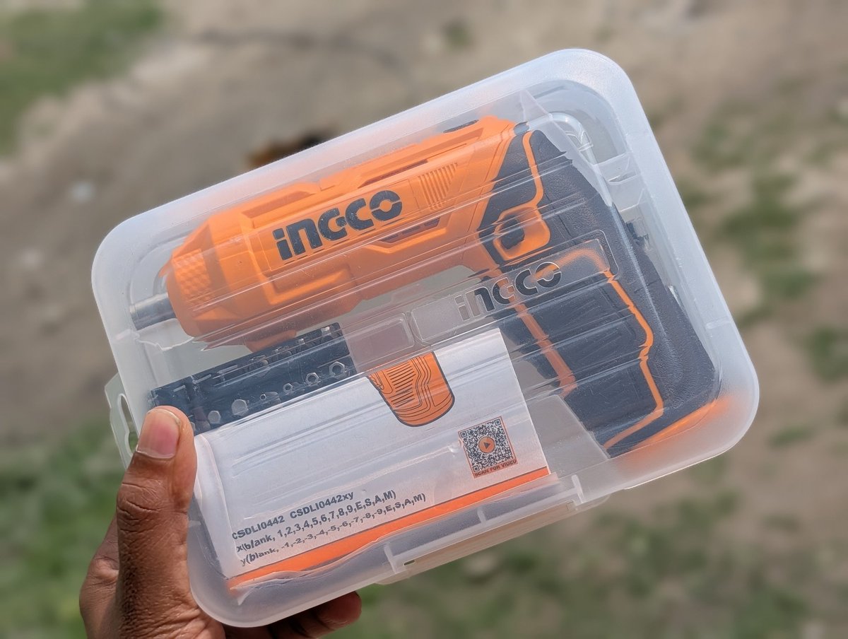 asksuranaji's tweet image. Sunday Morning ☀️

See what just arrived 👀
A new toy for my DIY experiments 🔧

Small. Compact. Economical. Looks sturdy.

Cordless Screwdriver with Power Drill ⚡
Review dropping soon. Stay tuned
amzn.to/4l7DTWM