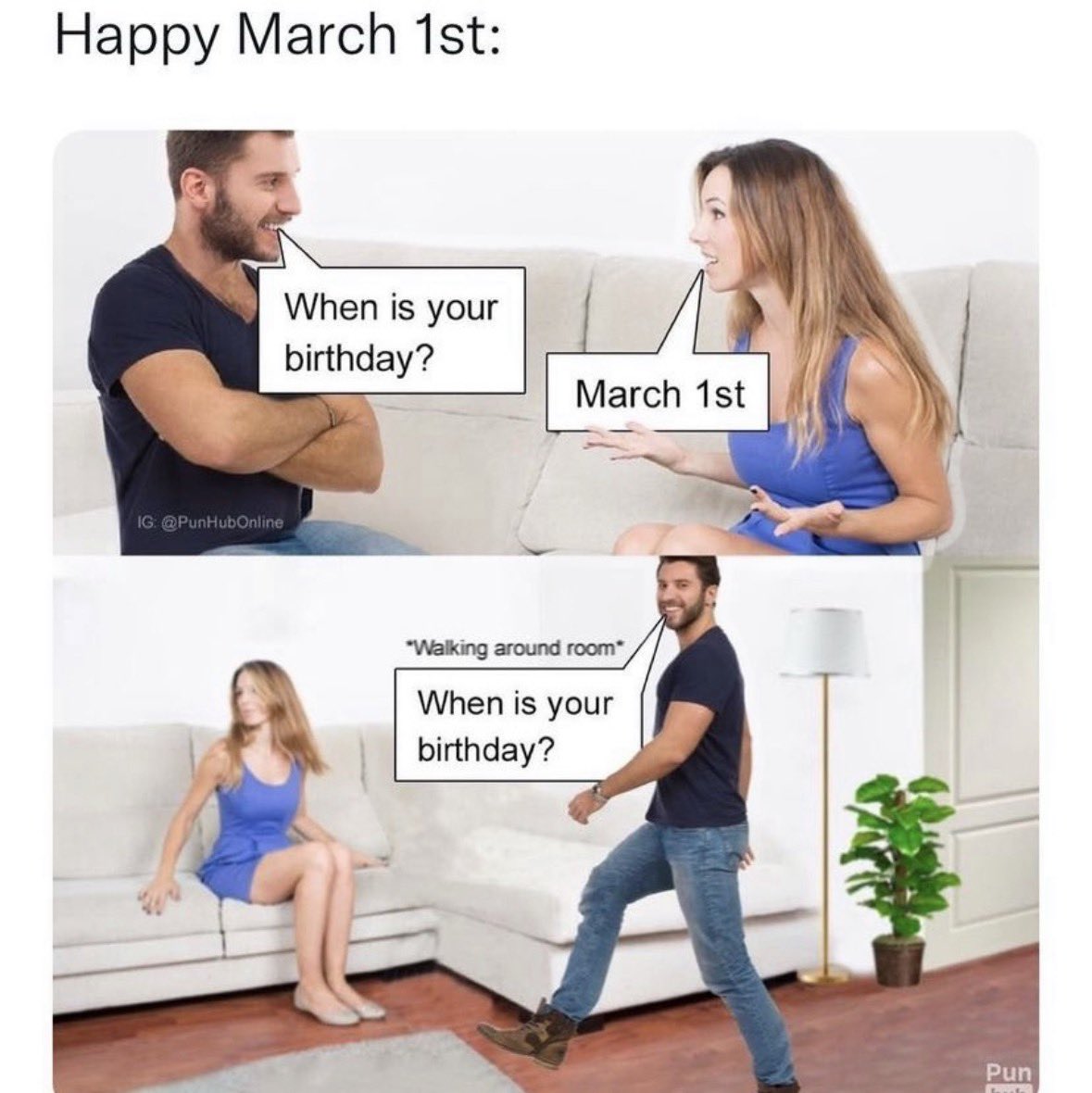 why was this recommended in my photo memories. happy march 1st