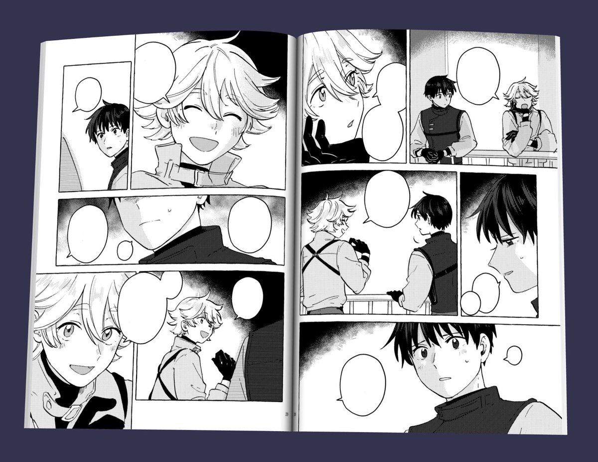 残り見開き1pちょいなんですわ
#wip 