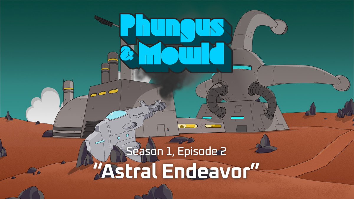 PiXELBLASTanim's tweet photo. Episode 2 of Phungus &amp; Mowld, “Astral Endeavour” is available on YouTube now.

https://t.co/B4RfVxx9SF https://t.co/uQONJM6e4H