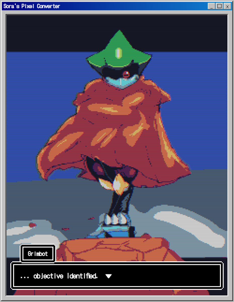 servbot64's tweet photo. @ameniwa_ wait a minute I don't even play old jrpg's. jokes aside I had fun with this https://t.co/Otbgd5N6Cq