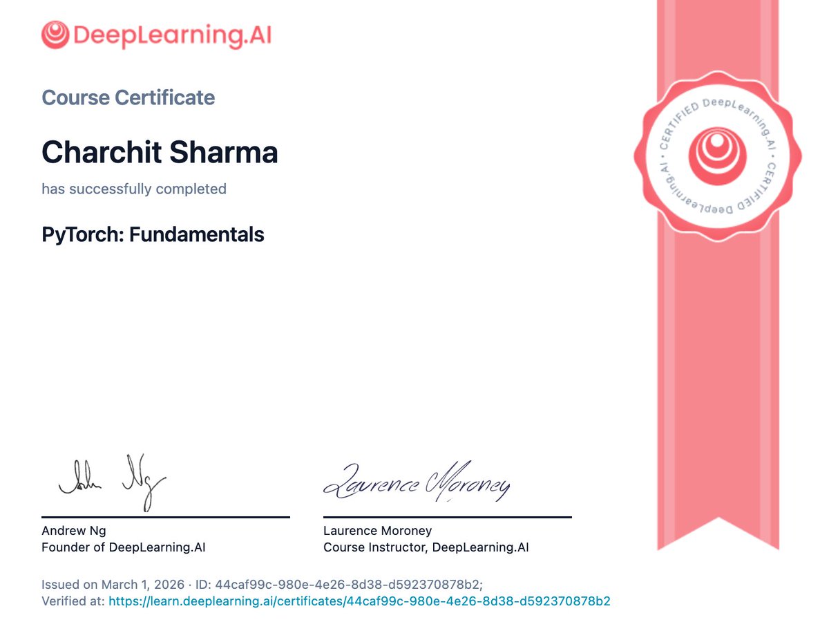 Charchit Sharma tweet media