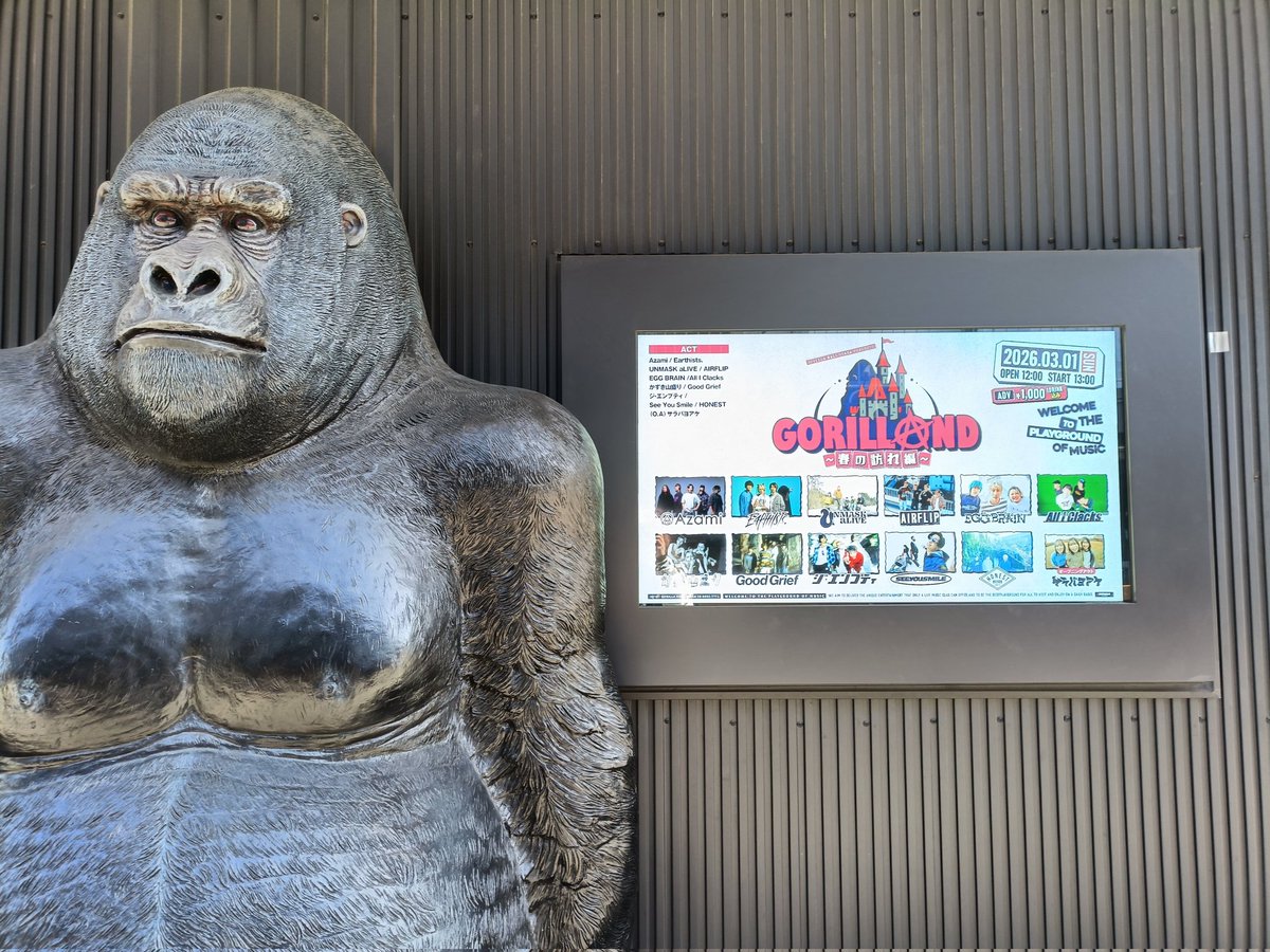 本日の1軒目🦍 #Azami