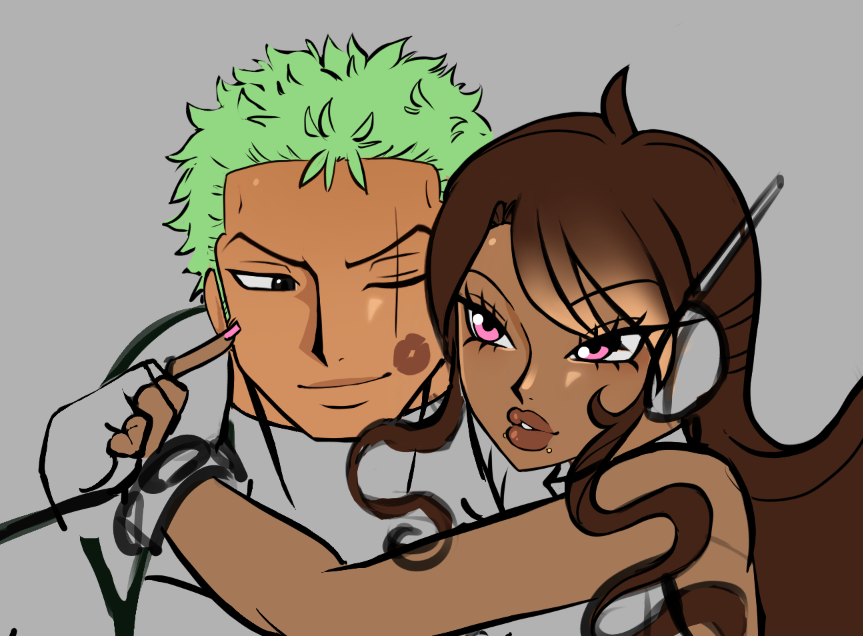 Julishya's tweet photo. First thing that came to mind were Zoro and Lucinda 😭🙏 https://t.co/0tCSVk19Q8