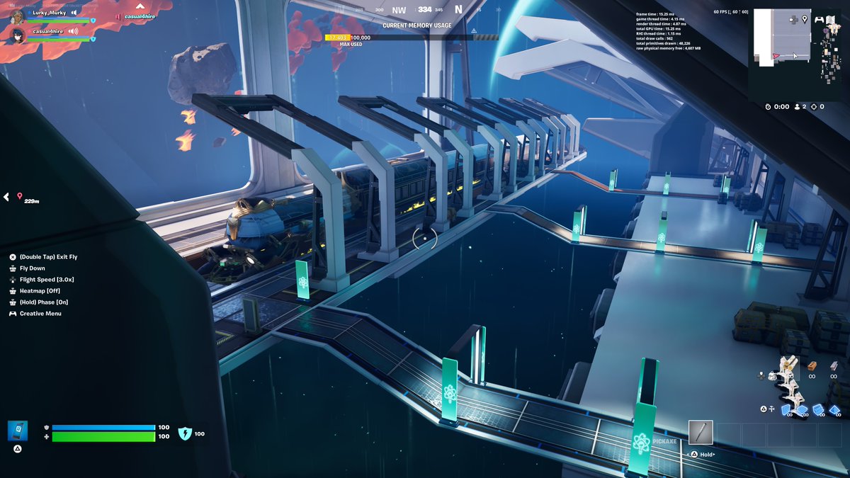 Update: Friend reminded me the platform should be raised with bridges, I was going off like 3 pics so I went in-game and took tons of ref pics. Herta Space Station is looking really good!

Next up is modeling the interior of the Express!

#fortnitecreative 
#HonkaiStarRail