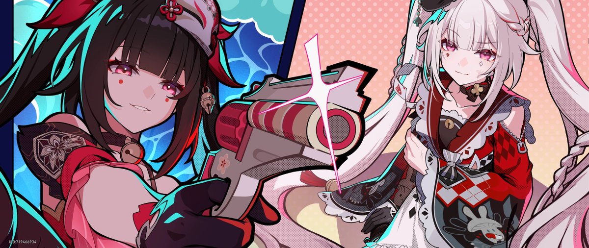 antimus95's tweet photo. #Sparkle and #Sparxie 
#HonkaiStarRail https://t.co/6sMZFWJRhZ
