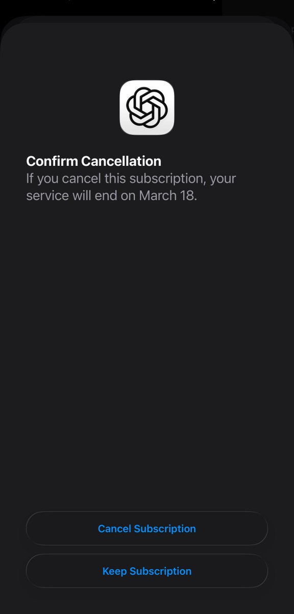 23box_'s tweet photo. a story in two parts:

@OpenAI @ChatGPTapp 

@AnthropicAI @claudeai 

#cancelChatGPT #QuitGPT https://t.co/Zm76mg9p0h