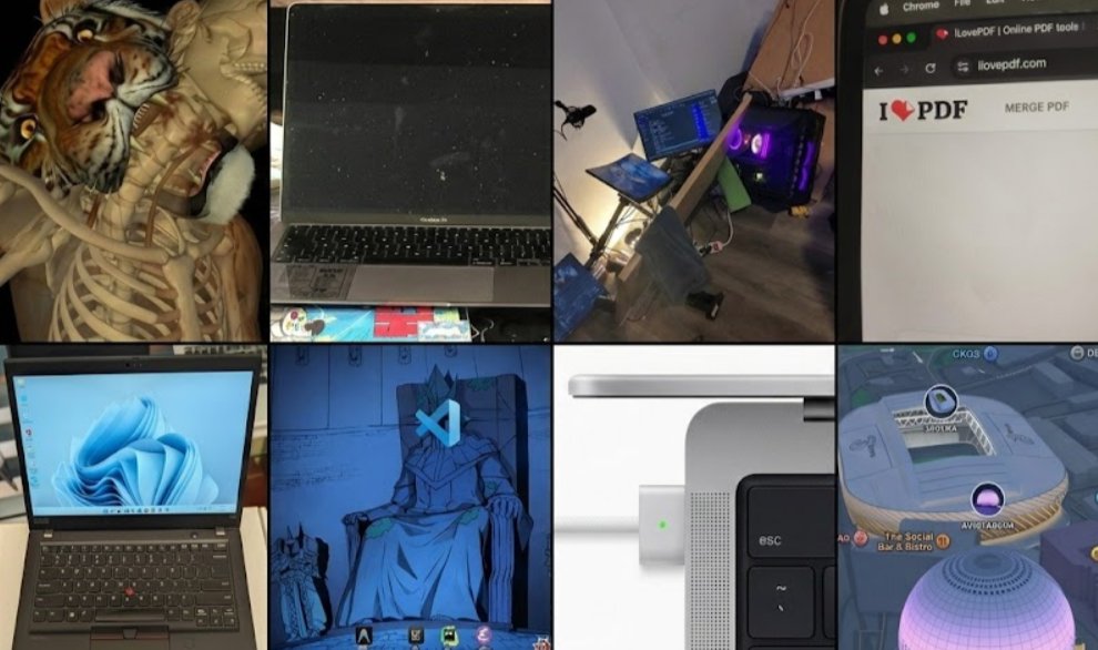 Most Common Tweets on Tech Twitter

• As a developer, what would you do in that situation? (Tiger bite image)
• macOS now supports Windows
• I love PDF
• Biggest problem with MacBooks – dust on the screen image
• The last day of my unpaid internship – API secrets image
•