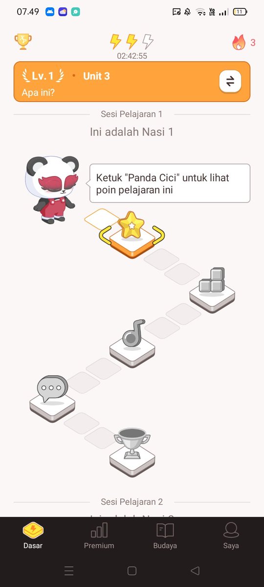 rusa_kancil's tweet photo. 2/100
I forgot to update yesterday :). Today I move to unit 3. If you're Indonesian and wanted to learn Mandarin from 0, I really recommend this app.
#language #LearningLanguage #langtwt #Mandarin https://t.co/EdrBaFTbBy