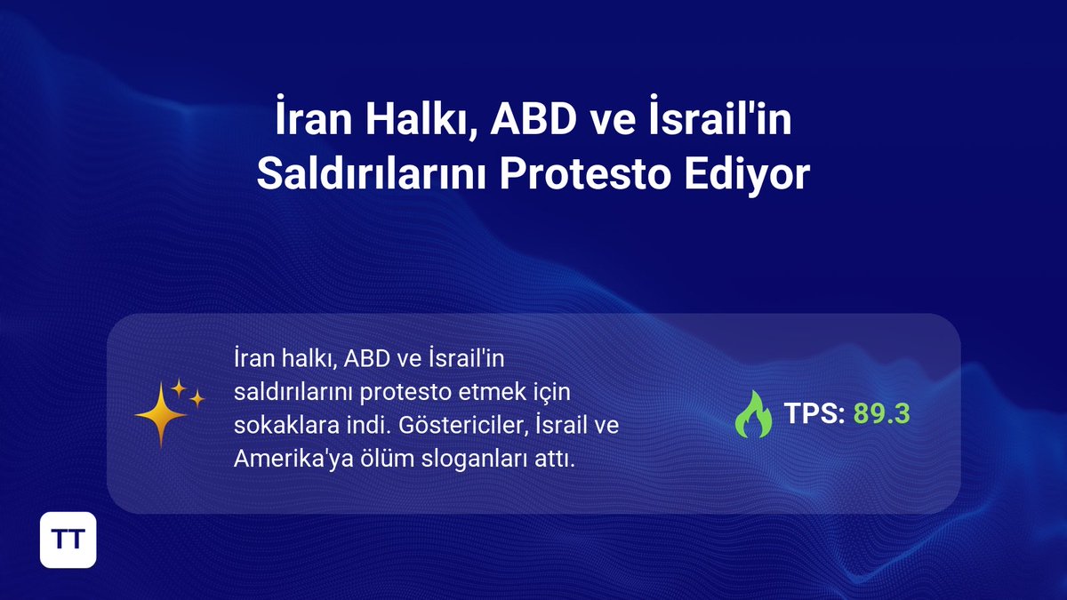 İran'dan yükselen öfke! 🇮🇷 Halk, ABD ve İsrail'e karşı sokaklarda! 😠

🤖 Tahran'da yankılanan öfke! Saldırılara karşı sokaklara dökülen İran halkı, ABD ve İsrail'e ölüm sloganları attı. Ne oldu?

Detaylar: 👇 🔗
trendiatr.com/trend/irann-ba…

#Siyaset #TrendiaTR #Iran