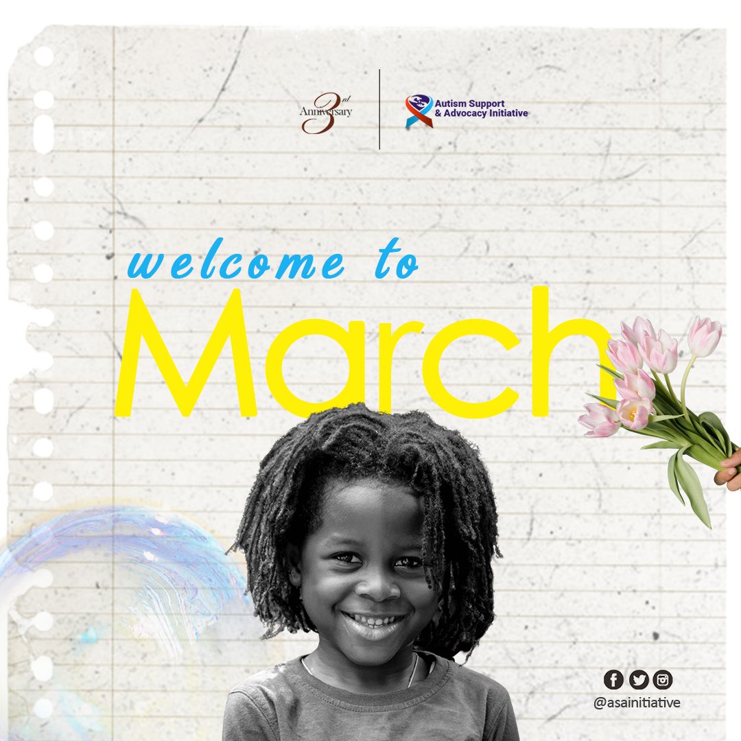 asa_initiative's tweet photo. Happy New Month! Welcome to March! 🌟  

Here's to more connection, more understanding, and more joy in our community this month. We've got this! ♾️  

#HappyNewMonth #AutismSupport #JosAutism #AutismCommunity #TogetherStronger #AutismJos https://t.co/RHppxsD8SX