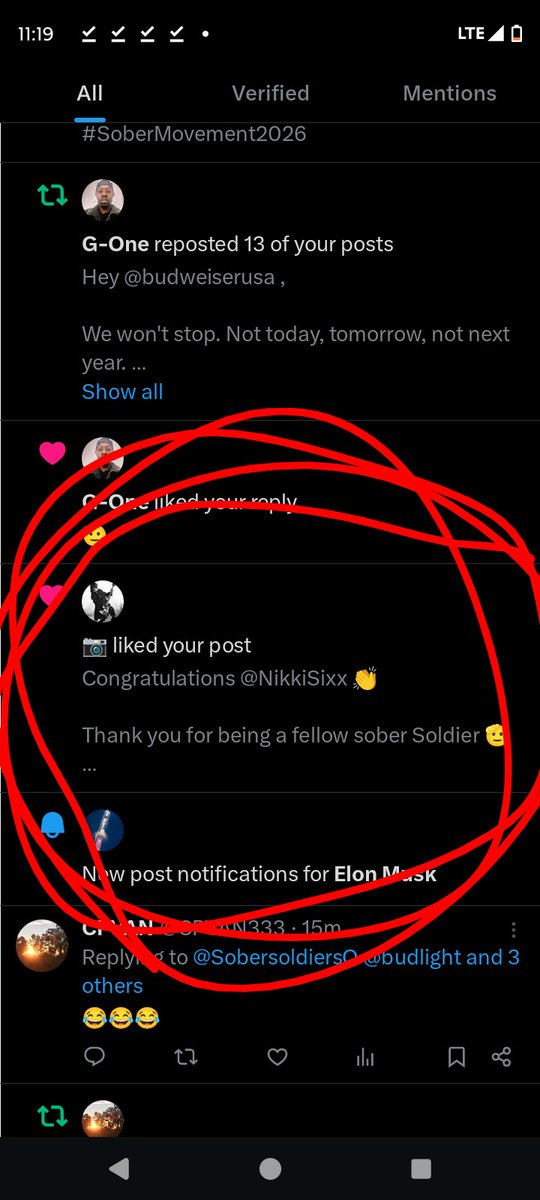 Sober Soldiers Outreach Foundation tweet media