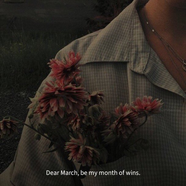 Dear march.