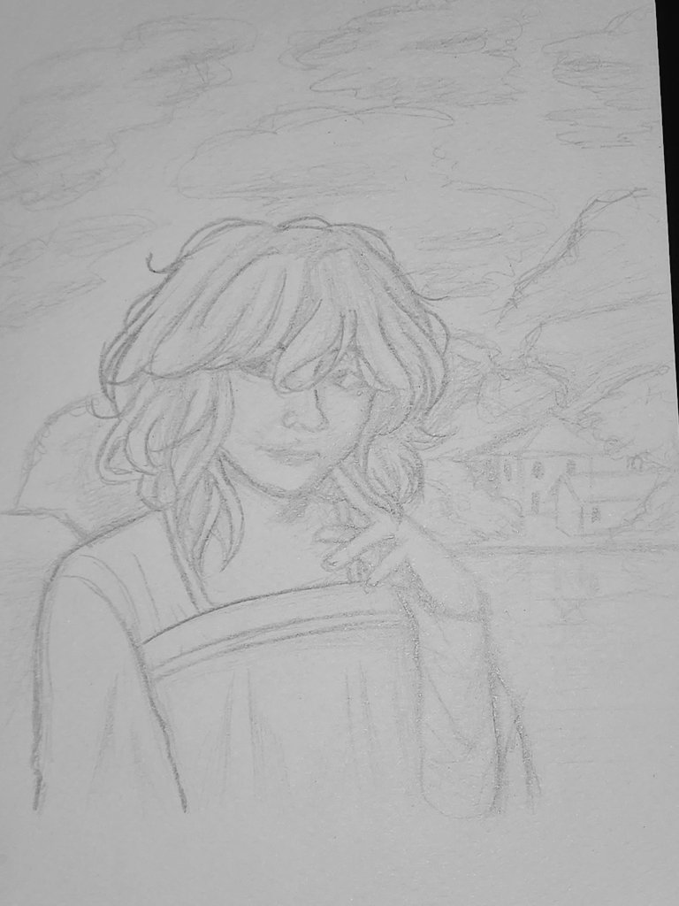 Hola! ⊹꙳ ˶˙ᵕ˙˶ ⊹꙳ se que no tiene que ver con mis dibujos normales pero me encanto tanto el resultado de mi tarea que necesitaba mostrarlo 
 づ♡ど