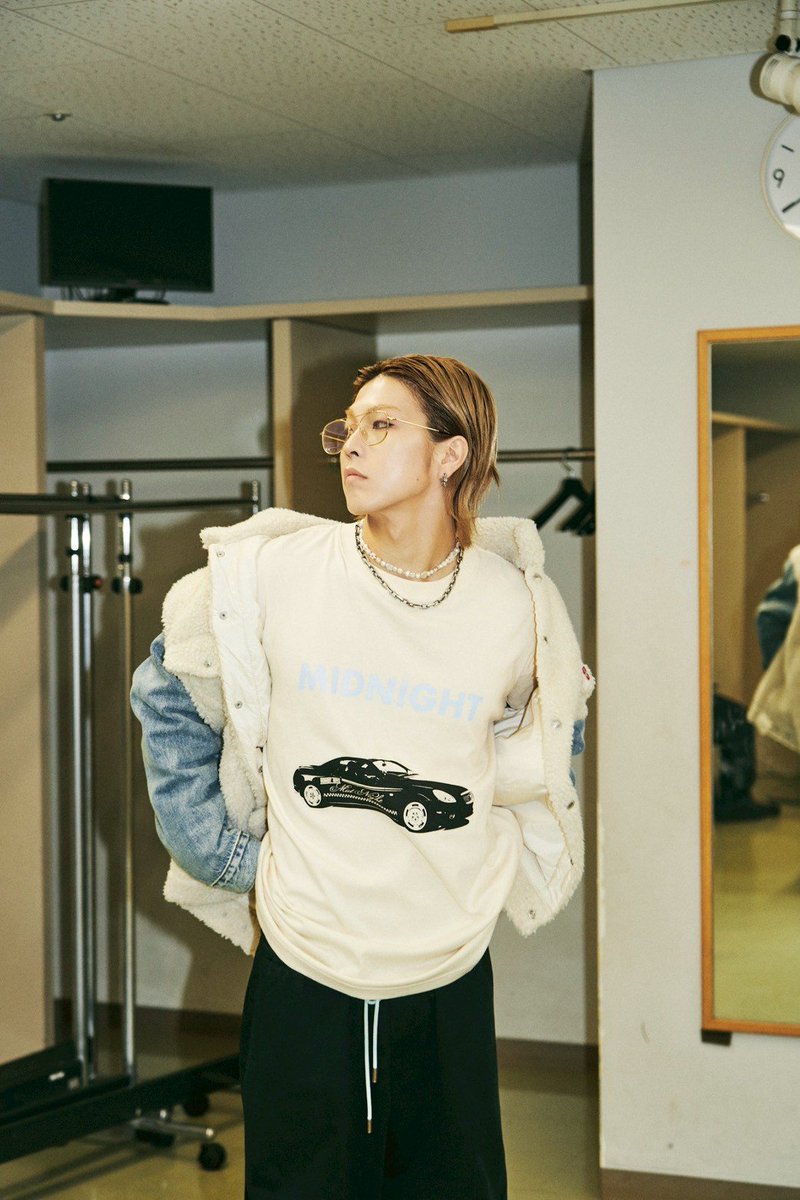 New Arrival】 HBZ x SVN MIDNIGHT LS Tee ¥8,800 「Midnight feat