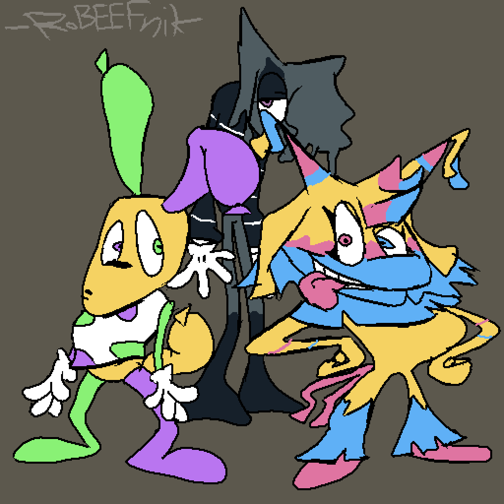circus trio #dandysworld #cartooning