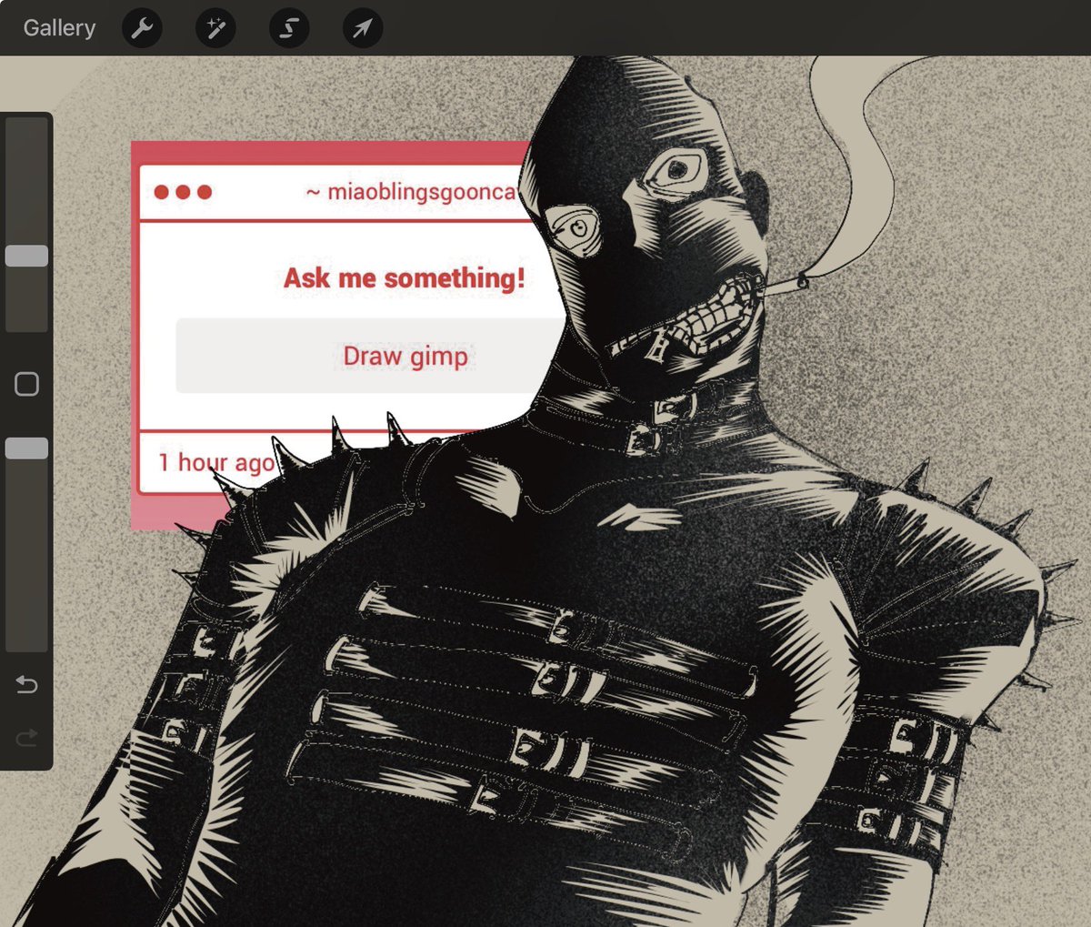 beautiful gimp with homophobia