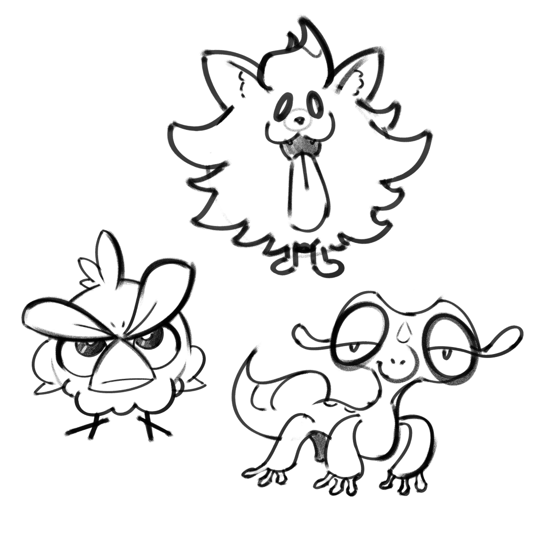 ArtByGarrett's tweet photo. Big fan of these little creatures they have so much emotion put into their designs!!

#PokemonWindsWaves https://t.co/oqcjTfSA8x
