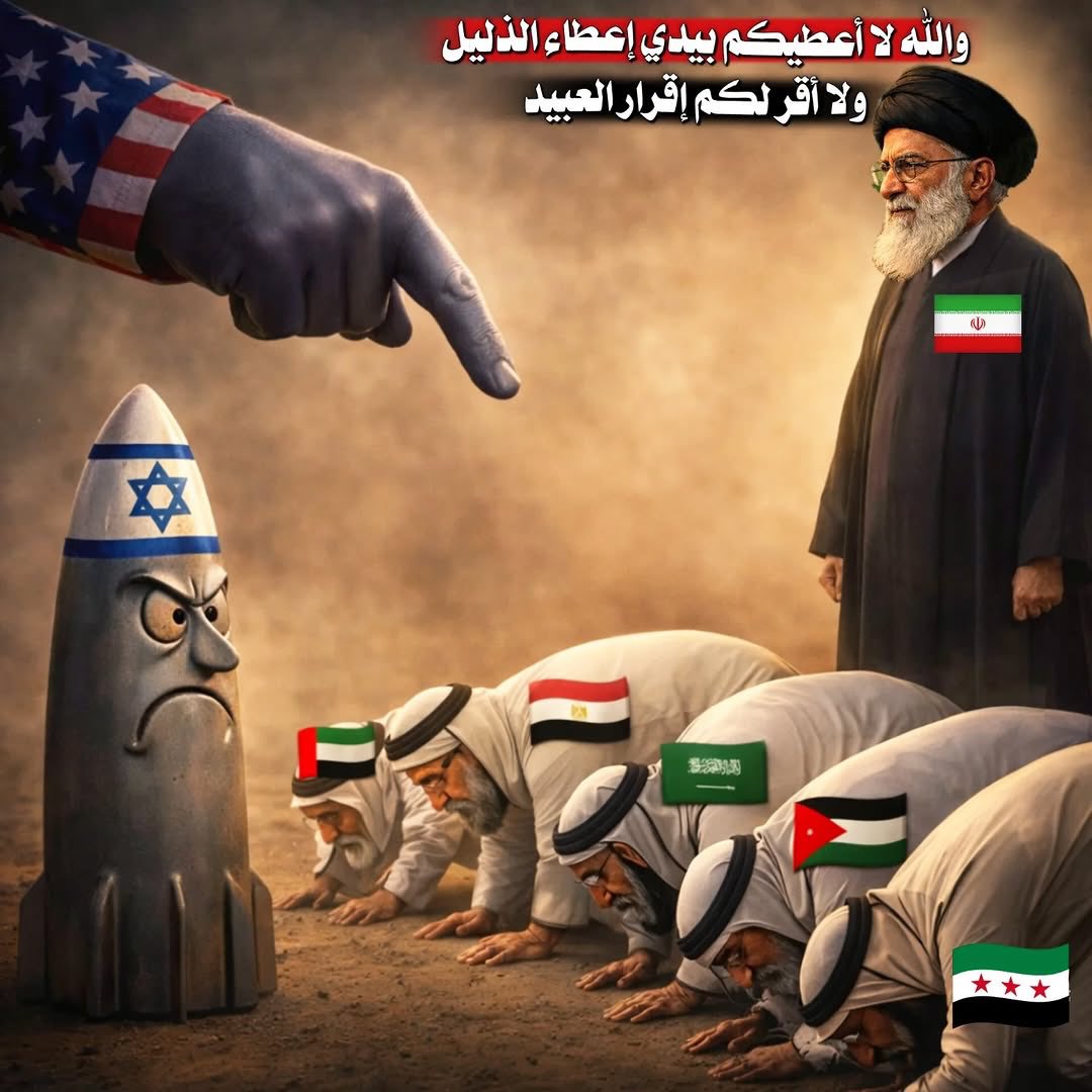 Selain negara2 Arab sunni pengkhianat &amp; pengecut ini. Jangan lupa Indonesia yang jg jadi anjing Amerika dan secara brutal didukung para Ulama, terutama Yahya Staquf antek zionis di tubuh NU. 

Kalo ada kader NU tdk terima. Mari kita berdebat terbuka!