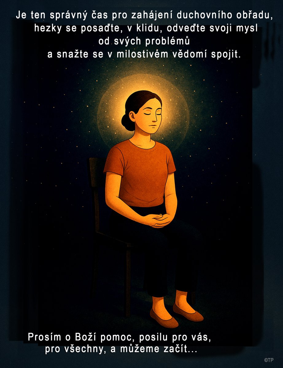 tomaspfeiffer's tweet image. Je ten správný čas pro zahájení duchovního obřadu.... 
#obrad #kazdydenvecer #filosofie #pusobeni #duchovnicesta #dusevnizdravi  #modlitba #osobnirust #nadeje #transformace #meditace
Navštivte společný duchovní obřad každý den od 20.00 na biovidtv.cz.