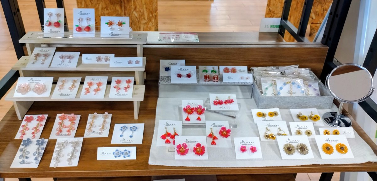 ハンドメイドマーケット BOXNo.12に【Maree(ﾏﾘｰ）様】が参加されました