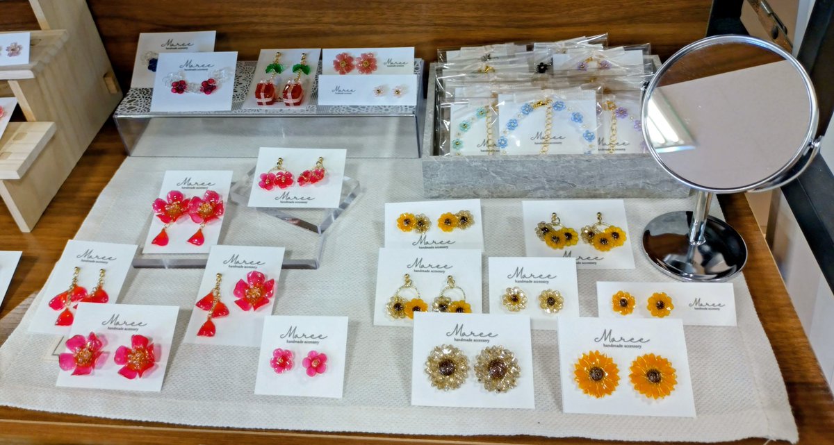 ハンドメイドマーケット BOXNo.12に【Maree(ﾏﾘｰ）様】が参加されました