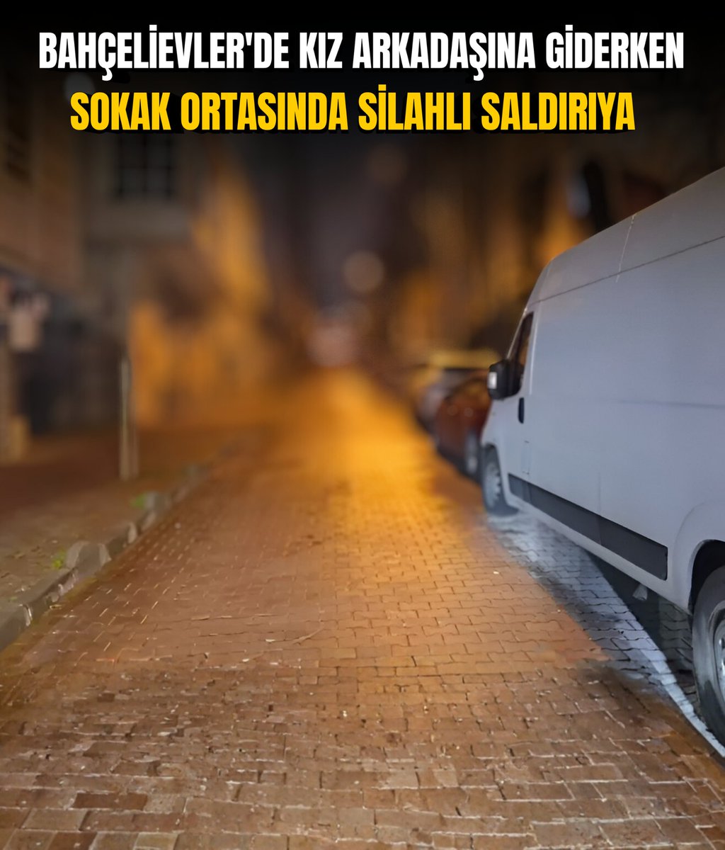 Bahçelievler Soğanlı Mahallesi'nde bir genç, kız arkadaşına giderken maskeli şüpheli tarafından silahlı saldırıya uğradı.

fatihdoganmedya.com.tr/bahcelievlerde…