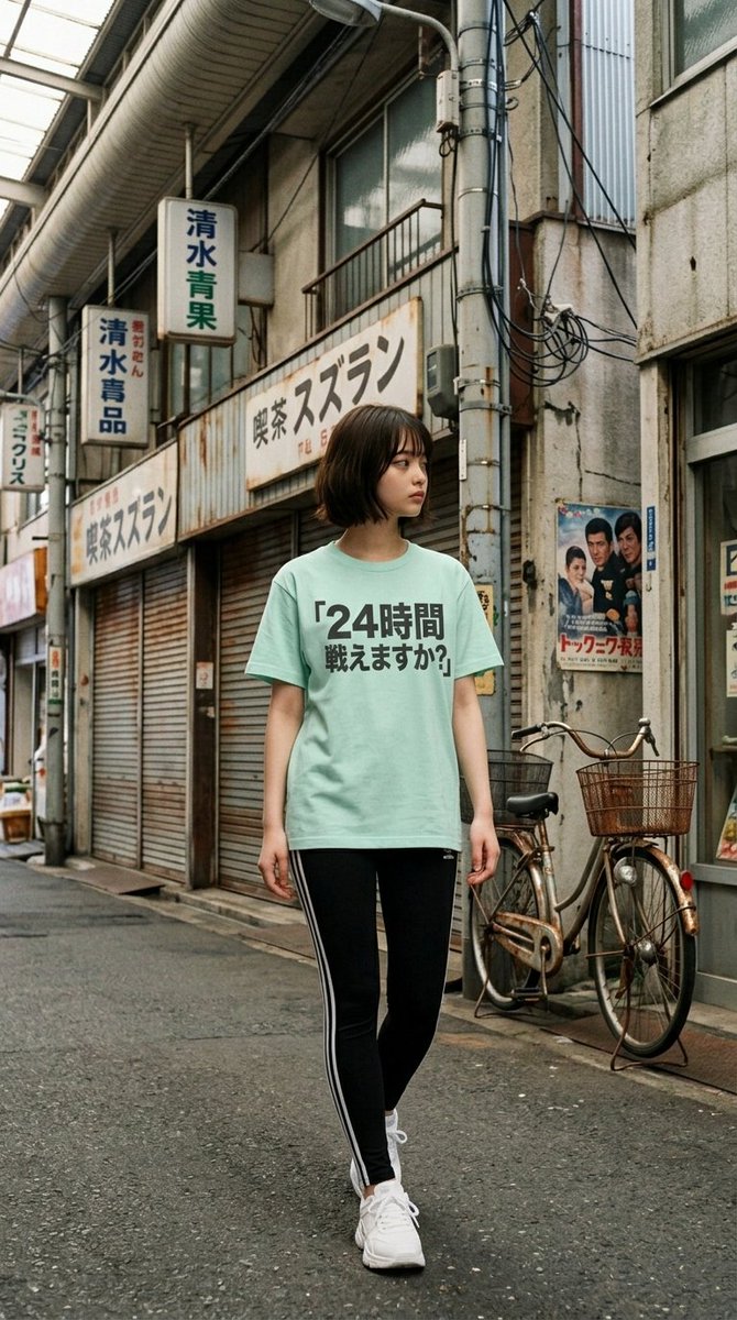 mirai_ai2050's tweet image. #オリジナルＴシャツの日 ！🎨#XSTYLE
XSTYLEコミュニティでイベント開催中📣

Nano Banana 2用のTシャツ生成プロンプトを作ってみたので使ってみて下さい👕
懐かしいワードのTシャツができるかも⁉️
皆さんも自分だけの「懐かしの1枚」を召喚して祭りに参加しちゃいましょう！