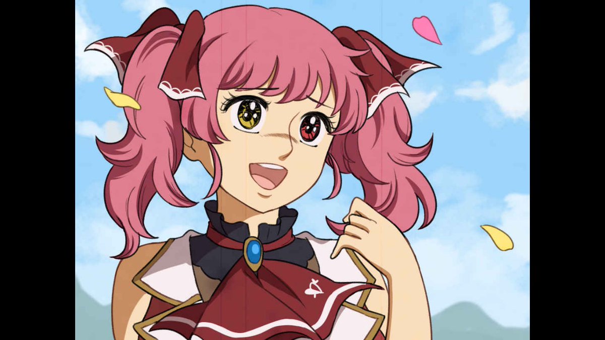 フォルダ整理してたら可愛いイラスト出てきて、かわいい 