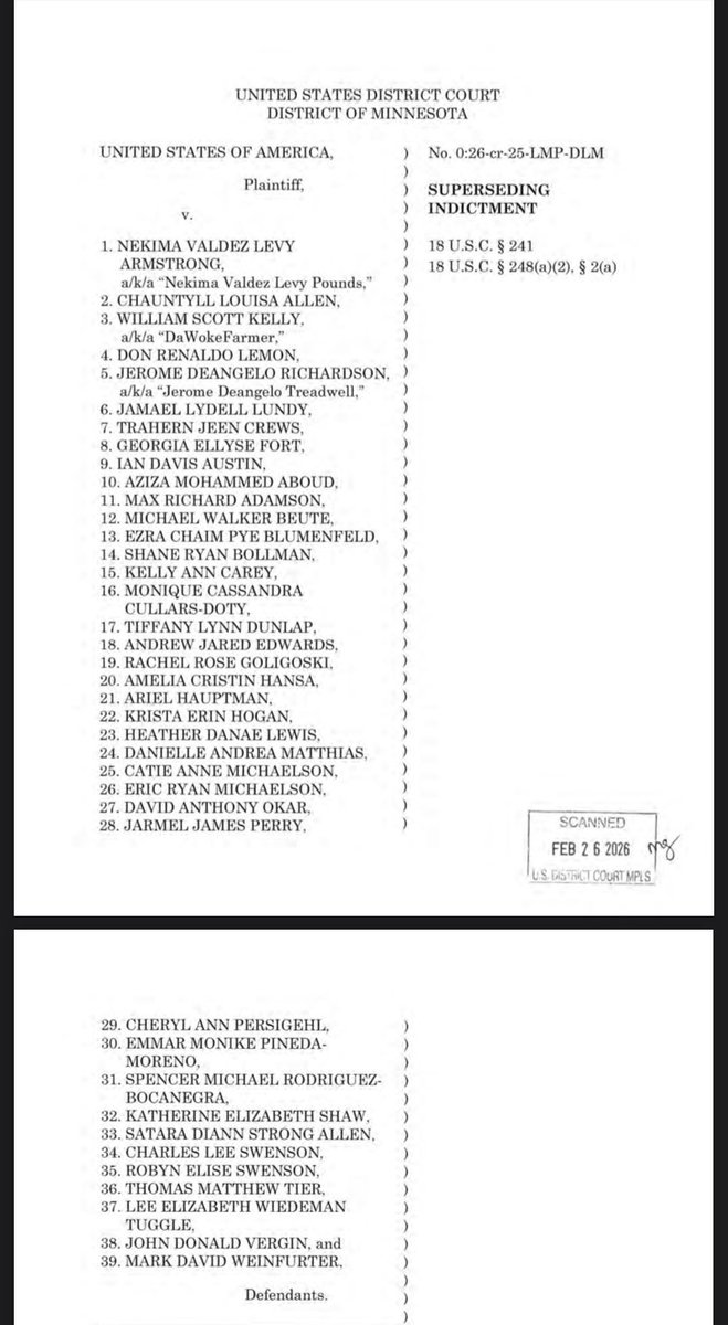 spicoli_75's tweet image. Ok so I was able to find the names of the 39 Democrats / Insurrectionists charged by DOJ for Don Lemon’s church attack.

Do you know any of these rioters? 

#Insurrection #ICERiots