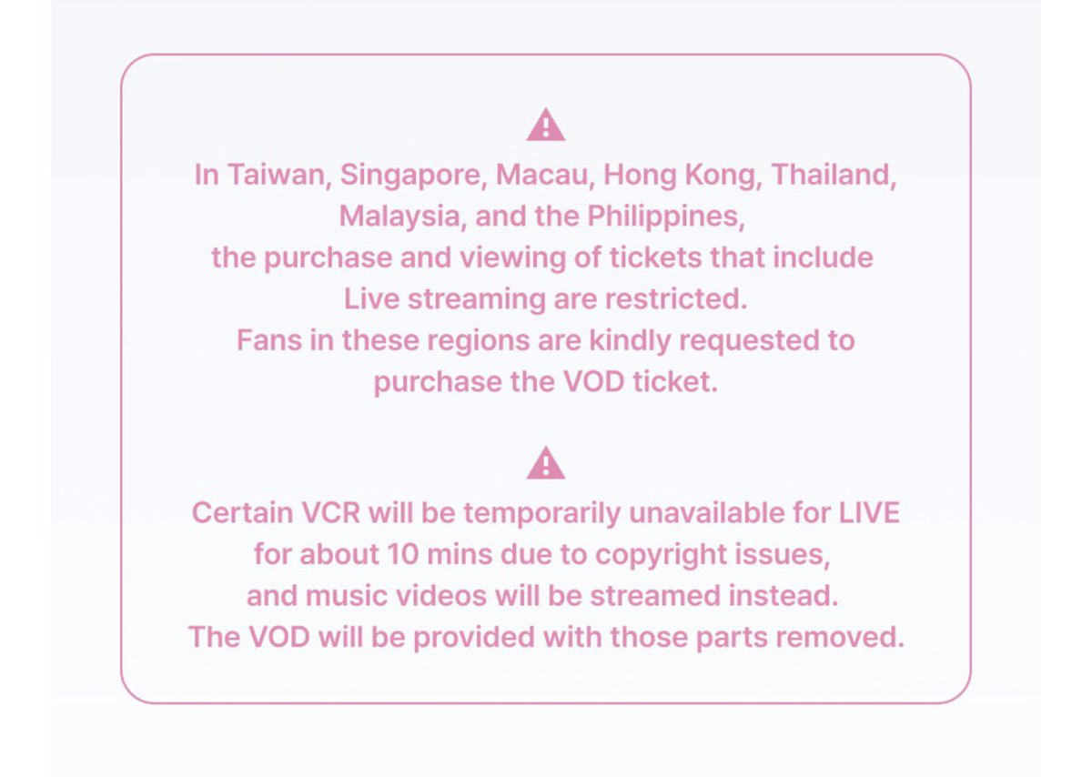 จนเดือนมีนาละคอนเอพิ้งยังไม่ประกาศ and more ประเทศที่เหลือ ถ้าจะเพิ่มแค่ฟลปจริงๆ มึงจะบล็อคไลฟ์คอนประเทศกรุเพื่อหยังน้อ