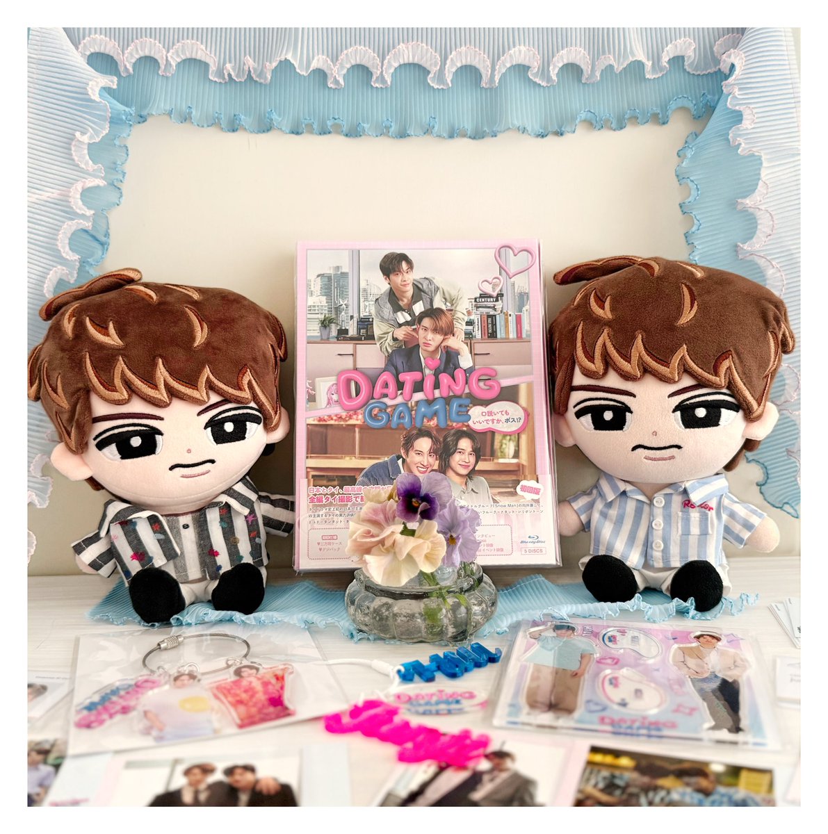 MilkFig's tweet photo. 🩵🩷DatingGame〜口説いてもいいですか、ボス！？〜🩵🩷
🎊円盤発売おめでとうございます🎊

#marchutavuth #KojiMukai #口説ボス 
#DatingGame  #DatingGameTheSeries https://t.co/onxvtrUQSk